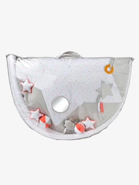 Tapis D'éveil Pluie D'étoiles Blanc Imprimé - Vertbaudet 5 Tapis D'éveil Pluie D'étoiles Blanc Imprimé - Vertbaudet – Image 5