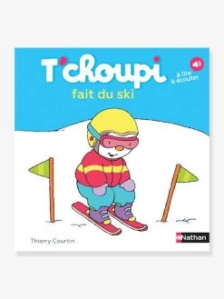 T'choupi Fait Du Ski NATHAN Bleu - Nathan