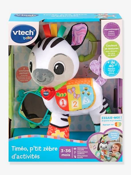 Timéo P'tit Zèbre D'activités - VTECH Multicolore - Toutes Les Marques 2 Timéo P'tit Zèbre D'activités - VTECH Multicolore - Toutes Les Marques – Image 2