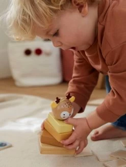 Trio De Tours à Empiler En Bois FSC® Bois - Vertbaudet -Périphériques Pour Enfants trio de tours a empiler en bois fsc 3